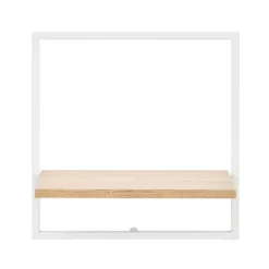 4pc Framed Wall Shelf Set White/Maple - Danya B. 25 4pc Framed Wall Shelf Set White/Maple - Danya B. -Adesso Store GUEST 9edf3e5f 4c54 4281 bf78 c272b20958b3