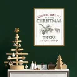 16" X 20" Christmas Tree Farm Sign By Wild Apple Portfolio Framed Canvas Wall Art - Amanti Art 7 16" X 20" Christmas Tree Farm Sign By Wild Apple Portfolio Framed Canvas Wall Art - Amanti Art -Adesso Store GUEST a06119f0 f62a 4e66 b4e3 1c1529e0802b