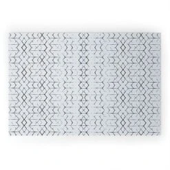 Becky Bailey Shibori Diamonds Looped Vinyl Welcome Mat - Society6 -Adesso Store GUEST a184a61a 91f7 4646 a88e 6e86f8dd77f3