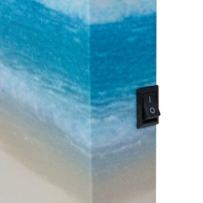 Northlight 23.5" Corona Beer Tropical Beach Scene Lighted Canvas Wall Art 2 Northlight 23.5" Corona Beer Tropical Beach Scene Lighted Canvas Wall Art - Image 2