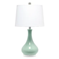 Droplet Table Lamp With Fabric Shade - Lalia Home -Adesso Store GUEST a43d52bd b7e5 42df a7cb f98ad199a750