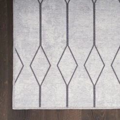 Nicole Curtis Machine Washable Series 1 Modern Trellis Indoor Rug -Adesso Store GUEST a679b990 f59b 4f20 a291 c9cdbf5955ad