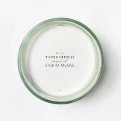Clear Glass Santal & Ginger Candle White - Threshold™ Designed With Studio McGee -Adesso Store GUEST aa8a006b a600 42b9 8c15 46a5e119129d