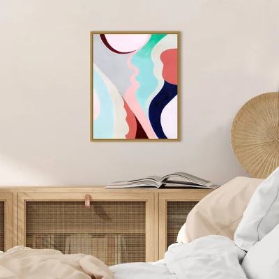 16" X 20" Pastel Highlands I By Grace Popp Framed Canvas Wall Art - Amanti Art 5 16" X 20" Pastel Highlands I By Grace Popp Framed Canvas Wall Art - Amanti Art - Image 5