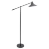 67" Paddy Floor Lamp Black/Gold - LumiSource