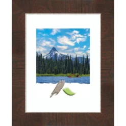 Amanti Art Wildwood Brown Narrow Picture Frame -Adesso Store GUEST ae184567 c54a 47e1 8915 b7fcf73edcda