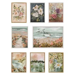 18" X 24" Sylvie Landscape 04 Framed Canvas By Annie Quigley Natural - Kate & Laurel All Things Decor -Adesso Store GUEST ae2c516b b655 4a48 bedf b264ae1ed7c1