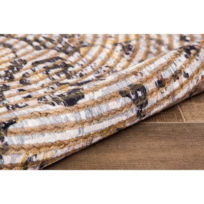 Zagros Braided Medallion Rug - Anji Mountain 5 Zagros Braided Medallion Rug - Anji Mountain - Image 5