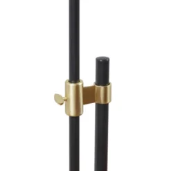 Ellsworth Asymmetrical Floor Lamp Black/Gold - Hampton Hill -Adesso Store GUEST b05ef13f ce8e 45ca b25f 5332ad56f3ec