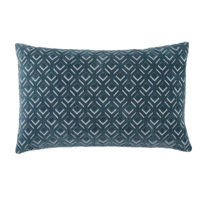 13"x21" Oversize Colinet Trellis Lumbar Throw Pillow Cover - Jaipur Living 5 13"x21" Oversize Colinet Trellis Lumbar Throw Pillow Cover - Jaipur Living - Image 5