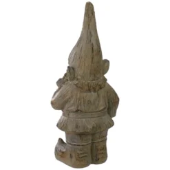 Northlight 17.75" Gray Standing Gnome Outdoor Garden Statue -Adesso Store GUEST b4f1a7b0 ccc3 4fac b909 9bde5e2110ea