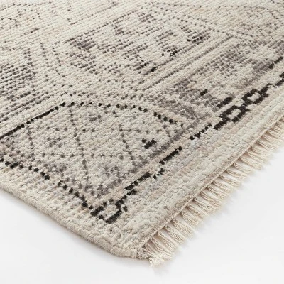 Knolls Authentic Hand Knotted Distressed Persian Style Rug - Threshold™ Designed With Studio McGee 2 Knolls Authentic Hand Knotted Distressed Persian Style Rug - Threshold™ Designed With Studio McGee - Image 2