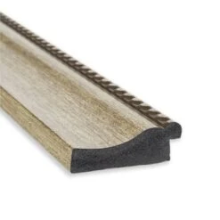 19" X 53" Non-Beveled Astor Champagne Full Length On The Door Mirror - Amanti Art