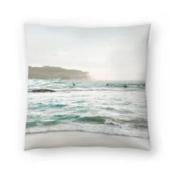 Surfing At Golden Hour By Tanya Shumkina Throw Pillow - Americanflat -Adesso Store GUEST b633130d df6d 4ff4 8b8c 31c114b911b5