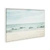 23" X 33" Sylvie Beach 2 Framed Canvas By F2 Images White - Kate And Laurel