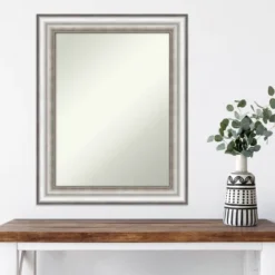 23" X 29" Non-Beveled Salon Silver Wall Mirror - Amanti Art -Adesso Store GUEST b83b023d 8a4c 4f42 a70d 145e50f82c7d