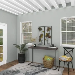 Metal Floral Wall Decor With Black Frame Set Of 2 Black - Olivia & May 17 Metal Floral Wall Decor With Black Frame Set Of 2 Black - Olivia & May -Adesso Store GUEST b89c9dd9 f587 41ae b6cc a3c19025baa5