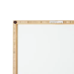 Domonique Brown Black Hair No. 5 Framed Wall Art Bamboo - Deny Designs