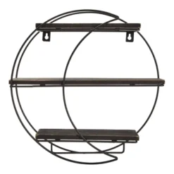 Farmlyn Creek Metal Crescent Moon Wall Shelf, Rustic Home Wall Decor For Crystals, Essential Oils, Plants, 12 X 12 X 3 In 9 Farmlyn Creek Metal Crescent Moon Wall Shelf, Rustic Home Wall Decor For Crystals, Essential Oils, Plants, 12 X 12 X 3 In -Adesso Store GUEST b90d9fcb 9a47 4b11 aa1a be09e646962a