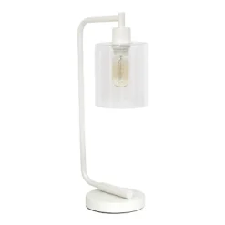 Modern Iron Desk Lamp With Glass Shade - Lalia Home -Adesso Store GUEST bd485bba bb31 401b a037 c1145387ed15