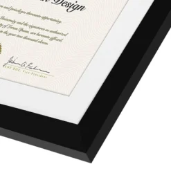 Americanflat Diploma Frame With Tempered Shatter-resistant Glass - Available In A Variety Of Sizes -Adesso Store GUEST bdc182fb eb81 48a1 8b5f 36436a145bb8