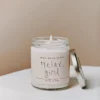 Sweet Water Decor Relax Girl 9oz Clear Jar Soy Candle