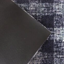 2'x3' ColorStar Sketch Plaid Door Mat Blue - Bungalow Flooring -Adesso Store GUEST c27ecacd b9c8 4fc0 a5d8 34c20d8c6d24