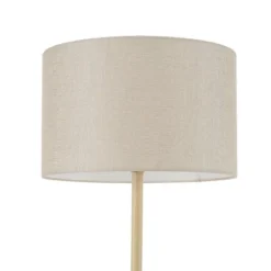62" Cove Light Faux Wood Floor Lamp With Jute Shade - Globe Electric -Adesso Store GUEST c3a2843c 9781 4f3e b370 8cfe4da83f7f