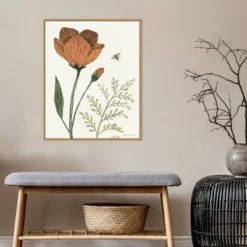 22" X 28" Springtime I Warm By Sara Zieve Miller Framed Canvas Wall Art Light Brown - Amanti Art -Adesso Store GUEST c445287e 30ec 4f92 af0d a78d0535911d