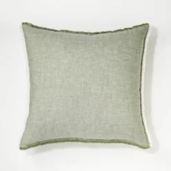 Oversized Reversible Linen Square Throw Pillow With Frayed Edges - Threshold™ Designed With Studio McGee -Adesso Store GUEST c59c1768 fd6d 4d82 b66e 9c30a01bb949