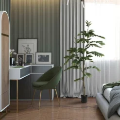 6' Artificial Potted Nandina Tree - Vickerman -Adesso Store GUEST c78688ce dbdb 4ccf b052 42b30deeccde