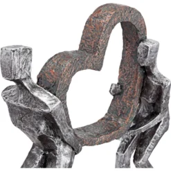 Dahlia Studios The Weight Of Love 12" High Figurines And Heart Sculpture -Adesso Store GUEST c891907f 70d8 409d 8d5d 692895882b29