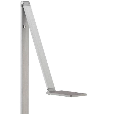 Possini Euro Design Bentley Modern Task Floor Lamp 61" Tall Silver LED Touch On Off Adjustable Head For Living Room Reading Bedroom Office House Home 3 Possini Euro Design Bentley Modern Task Floor Lamp 61" Tall Silver LED Touch On Off Adjustable Head For Living Room Reading Bedroom Office House Home - Image 3