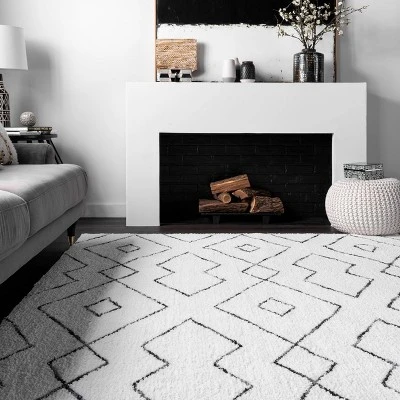 Hand Tufted Beaulah Shaggy Area Rug - NuLOOM 3 Hand Tufted Beaulah Shaggy Area Rug - NuLOOM - Image 3