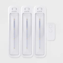 Energizer 10" 3pk 70 Lumens LED Cabinet Lights Bar With Remote White -Adesso Store GUEST ce3cf94f 034e 46a4 a1f4 a6273dbfb88b