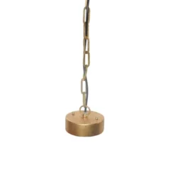 20.25" X 18.5" Metal Pendant Lamp Gold Finish - Storied Home -Adesso Store GUEST cfdd5d7c 5885 43b0 aeed 0893216983d7