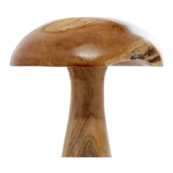 Set Of 3 Teak Wood Mushroom Handmade Live Edge Sculpture With Natural Smooth Finish Brown - Olivia & May 23 Set Of 3 Teak Wood Mushroom Handmade Live Edge Sculpture With Natural Smooth Finish Brown - Olivia & May -Adesso Store GUEST d39faaf2 4709 4fa4 881a 2a3691aa323b