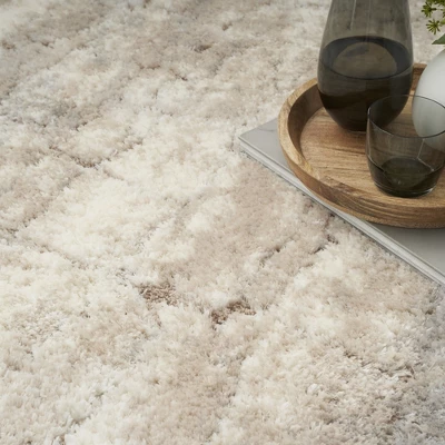 Nourison Luxurious Shag Abstract Textures Area Rug 6 Nourison Luxurious Shag Abstract Textures Area Rug - Image 6