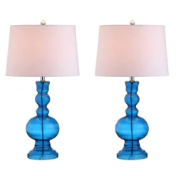 28.5" (Set Of 2) Genie Glass Table Lamps (Includes LED Light Bulb) - JONATHAN Y -Adesso Store GUEST d57aefda cc56 4514 bc2d 656337bc51d8