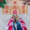 Shiraleah Gingerbread House Holiday Doormat