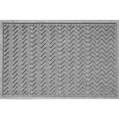 2'x3' Aqua Shield Chevron Indoor/Outdoor Doormat - Bungalow Flooring -Adesso Store GUEST d6789ffe 74df 47e3 89f9 32f401b6056f