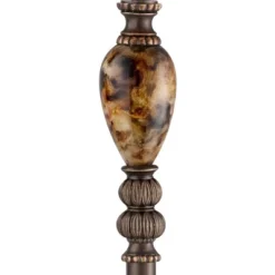 Kathy Ireland Vintage Swing Arm Floor Lamp 61" Tall Bronze Marble Font Faux Silk Shade For Living Room Reading House Bedroom Home 9 Kathy Ireland Vintage Swing Arm Floor Lamp 61" Tall Bronze Marble Font Faux Silk Shade For Living Room Reading House Bedroom Home -Adesso Store GUEST d6c6169e 6587 4937 ae92 3d9a4e792461