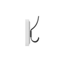 Flash Furniture Daly Wall Mounted 24 Inch Solid White Solid Pine Wood Storage Rack With 5 Hooks For Entryway, Kitchen, Bathroom -Adesso Store GUEST d729e2e6 dd63 4e83 9ef6 e8e29e2bccc7