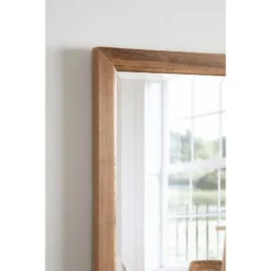 18" X 24" Hogan Wood Framed Decorative Wall Mirror Rustic Brown - Kate & Laurel All Things Decor -Adesso Store GUEST d79fbcf0 3dba 437d a73f bcde14a96529