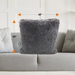 Cheer Collection Super Soft Shaggy Long Hair Throw Pillows Set Of 2 13 Cheer Collection Super Soft Shaggy Long Hair Throw Pillows Set Of 2 -Adesso Store GUEST d85a532b ffc9 4561 b37e 688a428686d8