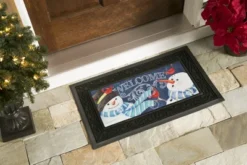 Evergreen Indoor Outdoor Doormat Bundle Set Of 5 - Frame And 4 Welcome Seasonal Inserts Spring Summer Fall And Winter -Adesso Store GUEST d89a9942 f18a 4b2c b197 746b487d15d6