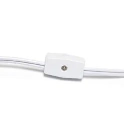 14.17" Traditional Ceramic Texture Thumbprint Tear Drop Table Desk Lamp With Tapered White Shade White - Creekwood Home -Adesso Store GUEST d8f87b41 2d90 43e2 a0d8 d8db3bc07f49