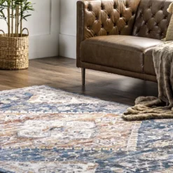 NuLOOM Addison Transitional Faded Medallion Fringe Area Rug -Adesso Store GUEST dc5cb20c 370e 4063 93c4 8929c82b1dfa