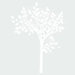 Simple Tree Peel And Stick Giant Wall Decal White - RoomMates -Adesso Store GUEST de282ba4 c99d 4f37 bef6 d8eac72486c6