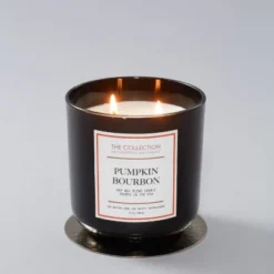 12oz Glass Jar 2-Wick The Collection Bourbon Pumpkin Candle Black - Chesapeake Bay Candle -Adesso Store GUEST e0b5d2a3 2677 422c b4ca a5d236ce93ed